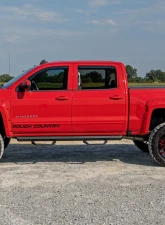 Rough Country Side Window Deflectors In Channel Rain Guard Chevy | GMC 1500 | 2500HD | 3500HD 2WD | 4WD                                     - 811419 - Image 5