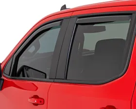 Rough Country Side Window Deflectors In Channel Rain Guard Chevy | GMC 1500 | 2500HD | 3500HD 19-25 & Classic