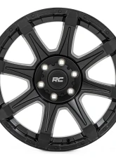 Rough Country 81 Series Wheel One-Piece Semi Gloss Black 20x9 5x150 +18                                     - 81201805 - Image 2