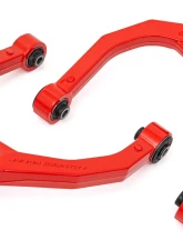 Rough Country Red Forged Upper Control Arms OE Upgrade Nissan Titan 2WD | 4WD 2004-2024                                     - 82008RED - Image 3