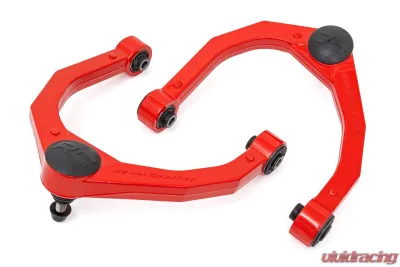 Rough Country Red Forged Upper Control Arms OE Upgrade Nissan Titan 2WD | 4WD 2004-2024 - 82008RED