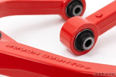 Rough Country Red Forged Upper Control Arms OE Upgrade Nissan Titan 2WD | 4WD 2004-2024 - 82008RED