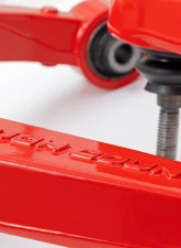 Rough Country Red Forged Upper Control Arms OE Upgrade Nissan Frontier 4WD 2005-2025                                     - 82009RED - Image 3