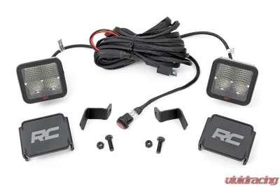 Rough Country LED Light Kit Ditch Mount 2" Spectrum Pair Spot Ford F-150 15-25 | F-150 Lightning 22-25 - 82028