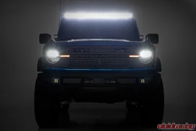Rough Country LED Light Kit Upper Windshield 50" Spectrum Single Row Ford Bronco 21-25 - 82043