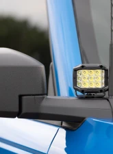 Rough Country LED Light Kit Ditch Mount 2" Spectrum Pair Spot Pattern Ford Bronco 2021-2025                                     - 82047 - Image 6