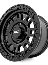 Rough Country 82 Series Wheel 14x7 4x156 +10mm Semi Gloss Black Aluminum                                     - 82140730 - Image 3