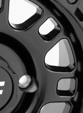 Rough Country 82 Series Wheel One-Piece Semi Gloss Black 14x7 4x137 +10mm                                     - 82140733 - Image 5