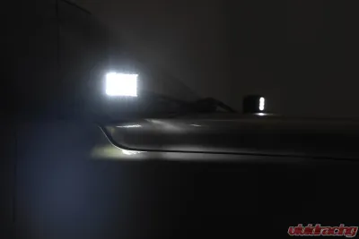 Rough Country LED Light Kit Ditch Mount 2" Black Pair Spot Chevy Silverado 1500 99-06 - 82282