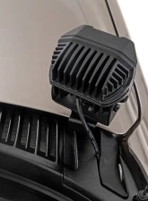 Rough Country LED Light Kit Ditch Mount 2" Black Pair Flood Chevy Silverado 1500 99-06                                     - 82283 - Image 5