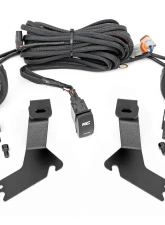 Rough Country LED Light Kit Ditch Mount 3.5" Amber DRL for 1999-2006 Chevy 1500                                     - 82286 - Image 6