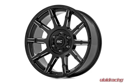 Rough Country 83 Series Wheel One-Piece Gloss Black 20x9 8x6.5 -12mm - 83200910
