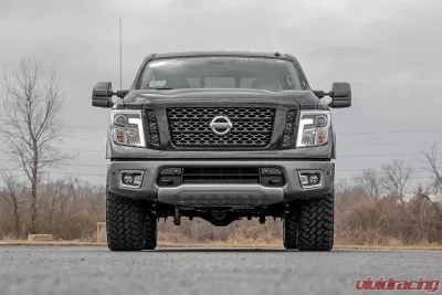 Rough Country 3" Bolt-On Suspension Lift Kit w/Upper Control Arms Nissan Titan 2004-2020 - 83400