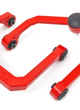 Rough Country Red Forged Upper Control Arms 2-3" Lift Nissan Titan 2WD | 4WD 04-24                                     - 83401ARED - Image 2