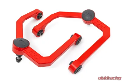 Rough Country Red Forged Upper Control Arms 2-3" Lift Nissan Titan 2WD | 4WD 04-24 - 83401ARED