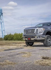 Rough Country 3" Bolt-On Suspension Lift Kit w/Upper Control Arms Nissan Titan 2016-2018                                     - 83600 - Image 2
