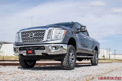 Rough Country 3" Bolt-On Suspension Lift Kit w/Upper Control Arms Nissan Titan 2016-2018 - 83600