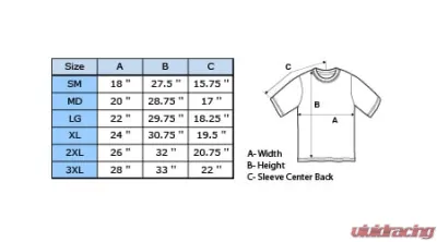 Rough Country Tread Short Sleeve T-Shirt Large Red 100% Preshrunk Cotton Classic Fit - 84035