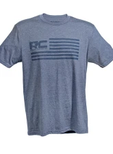 Rough Country T-Shirt American Flag Blue SM                                     - 84079SM - Image 4