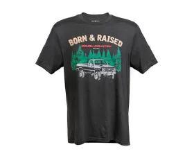 Rough Country Rough Country T-Shirt Born & Raised Black LG