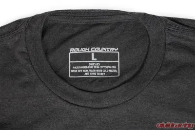 Rough Country Rough Country T-Shirt Born & Raised Black MD - 84081MM
