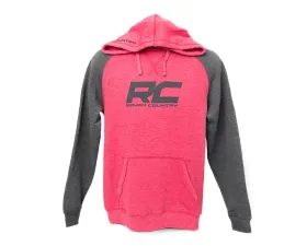 Rough Country Hoodie Heater Red | Gray 2XL