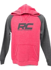 Rough Country Hoodie Heater Red | Gray LG                                     - 84083LG - Image 6
