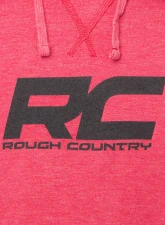 Rough Country Hoodie Heater Red | Gray MD                                     - 84083MM - Image 2