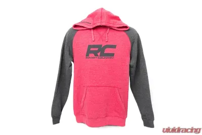 Rough Country Hoodie Heater Red | Gray XL - 84083XL