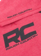 Rough Country Hoodie Heater Red | Gray XL                                     - 84083XL - Image 3