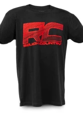 Rough Country T-Shirt Pattern Black Small - Tagless Comfort with Tread Logo Design                                     - 84085SM - Image 4