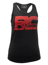 Rough Country Rough Country Tank Top Women Fts Black 2XL                                     - 840872XL - Image 4