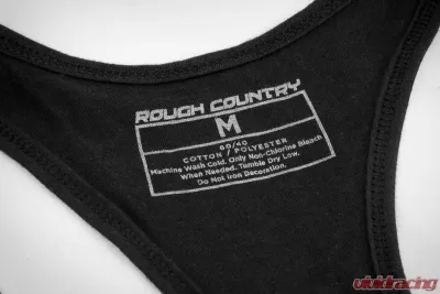 Rough Country Rough Country Tank Top Women Fts Black SM - 84087SM