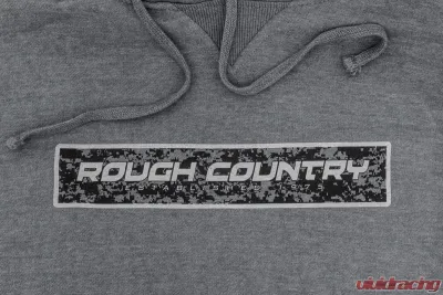 Rough Country Hoodie Digital Grey 3XL - 840893XL