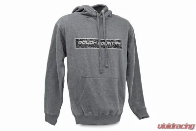 Rough Country Hoodie Digital Grey LG - 84089LG