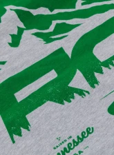 Rough Country RC Mountains T-Shirt Heather Gray Small, Tagless Tri-Blend Fabric                                     - 84093SM - Image 2