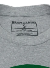 Rough Country RC Mountains T-Shirt Heather Gray Small, Tagless Tri-Blend Fabric                                     - 84093SM - Image 3