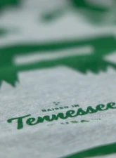 Rough Country RC Mountains T-Shirt Heather Gray Small, Tagless Tri-Blend Fabric                                     - 84093SM - Image 4