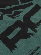 Rough Country T-Shirt RC Mountains Forest Green 2XL Tagless Tri-Blend Fabric                                     - 840942XL - Image 2