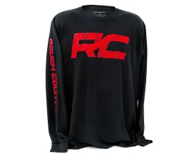 Rough Country Rough Country Long Sleeve RC Tread Sleeve Black MD