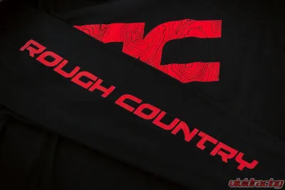 Rough Country Rough Country Long Sleeve RC Tread Sleeve Black SM - 84099SM