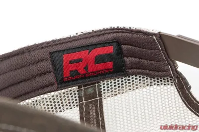 Rough Country Hat Mesh Brown | Camo w/Patch - 84121