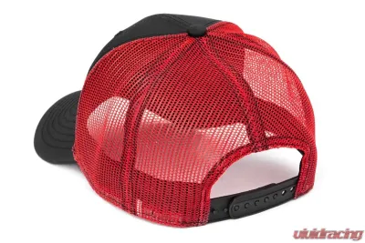 Rough Country Hat Red Mesh Black | Red w/Patch - 84124