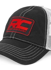 Rough Country Hat White Mesh Black | White w/Patch                                     - 84125 - Image 3