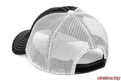 Rough Country Hat White Mesh Black | White w/Patch - 84125