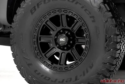Rough Country 84 Series Wheel Gloss Black 17x8.5 6x5.5 +0mm - 84170912