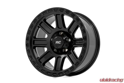 Rough Country 84 Series Wheel Gloss Black 17x8.5 5x5 +0mm - 84170918