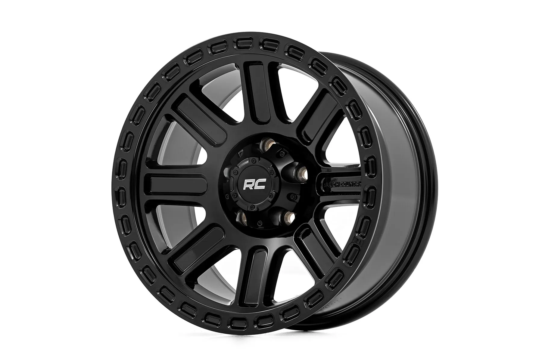 Rough Country 84 Series Wheel Gloss Black 18x8.5 6x135 +0mm - 84180917