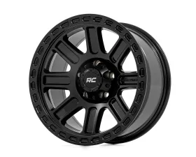 Rough Country 84 Series Wheel Gloss Black 18x8.5 6x135 +0mm