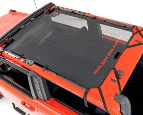 Rough Country Mesh Bikini Top Plus Black Ford Bronco 2021-2022